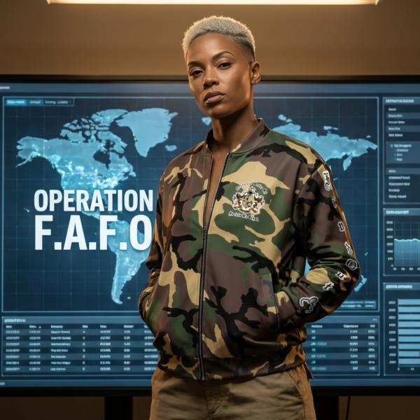 Fraternal Order Of FAFO™ Unisex Bomber Jacket – CAMO