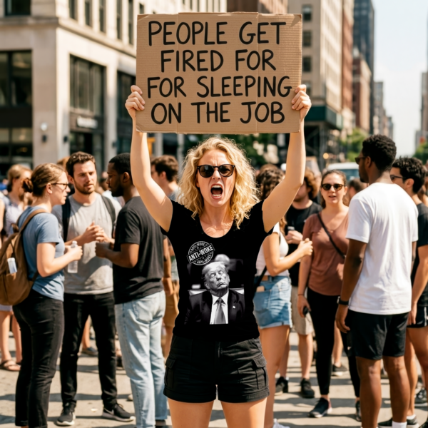 Anti-Woke Women's Tee