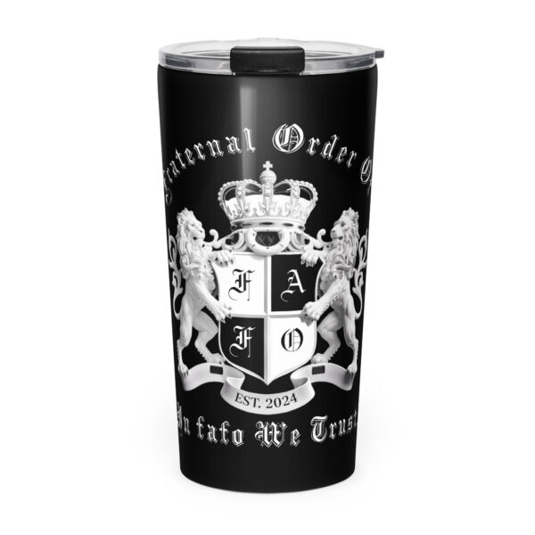 Fraternal Order Of FAFO™ Stainless Steel Tumbler - BW